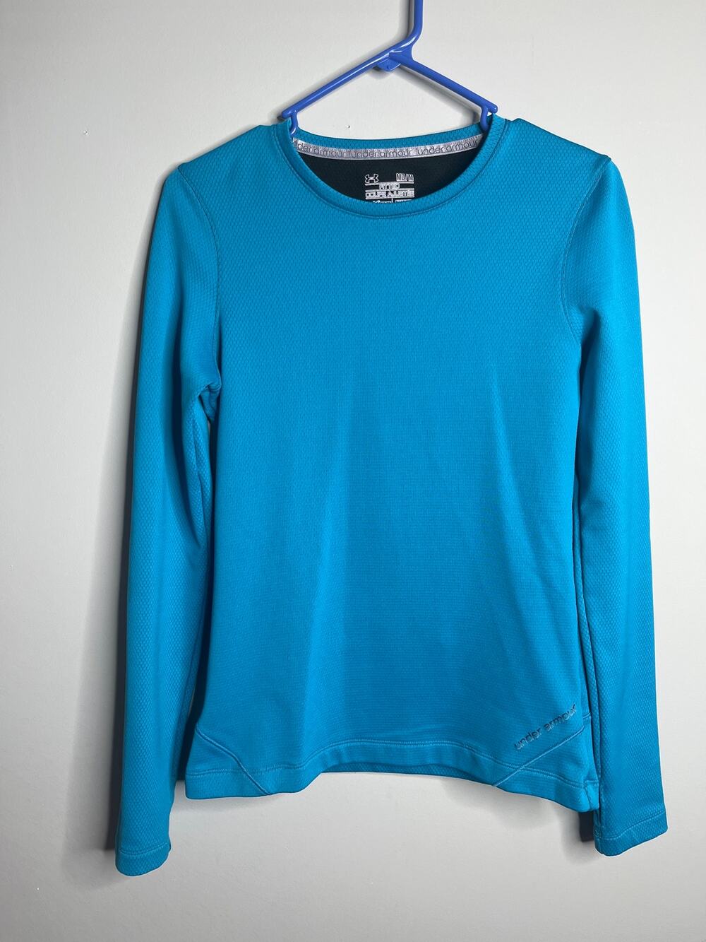 Under Armour Teal Cold Gear womens top Medium